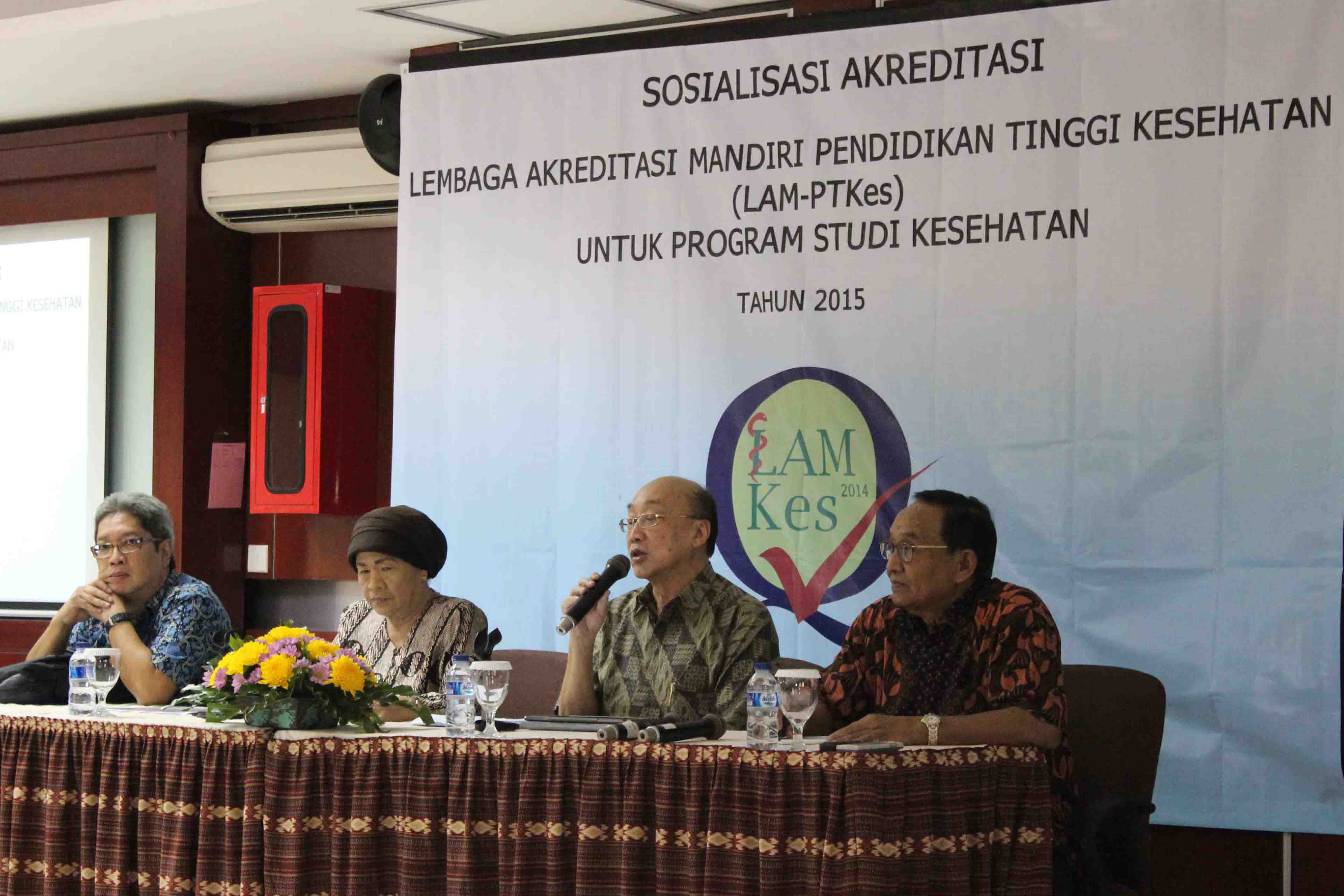 Sosialisasi LAM-PTKes 17-18 April 2015